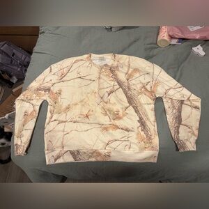 Dairy Boy Butterfly Camo Crewneck